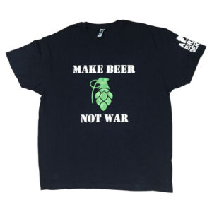 camiseta make beer not war