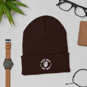 cuffed beanie brown front 67a1582ac6939