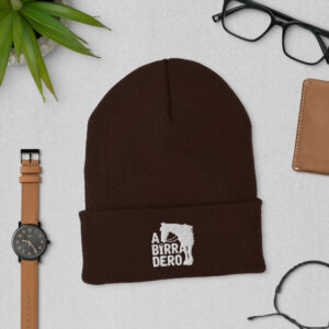 cuffed beanie brown front 67a1586188781